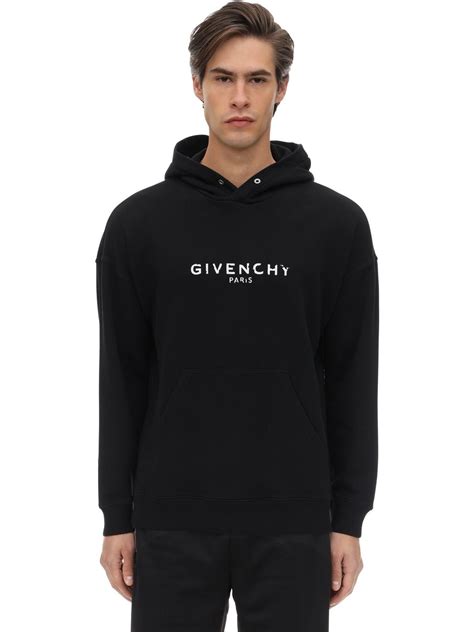 givenchy felpa nera|Felpe & Felpe con cappuccio per uomo .